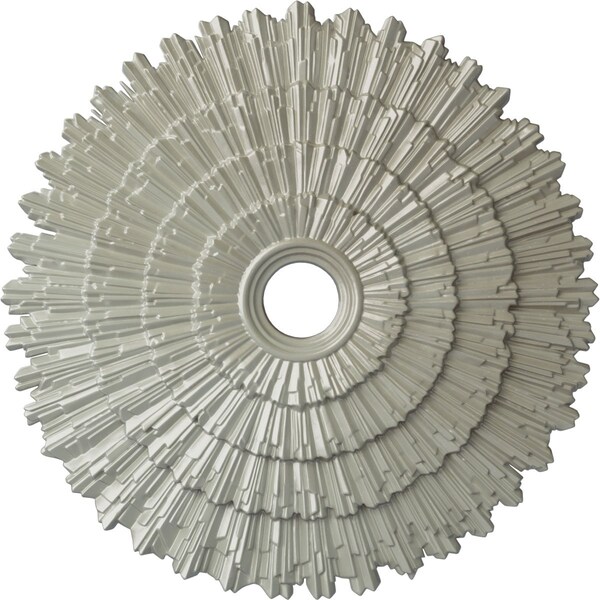 Ekena Millwork Eryn Ceiling Medallion (Fits Canopies up to 4"), 24 3/4"OD x 3 1/4"ID x 1 7/8"P, Flash Copper CM24ENFCS - main